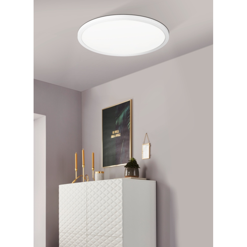 Eglo 31699 - LED RGBW Stmívatelné stropní svítidlo ROVITO-Z LED/16,5W/230V 2700-6500K bílá