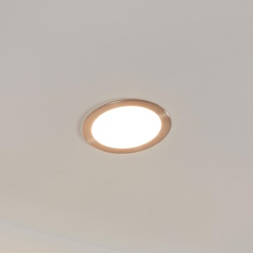 Eglo 31746 - LED Stmívatelné koupelnové podhledové svítidlo FUEVA-Z LED/10,5W/230V 2700-6500K IP44 chrom