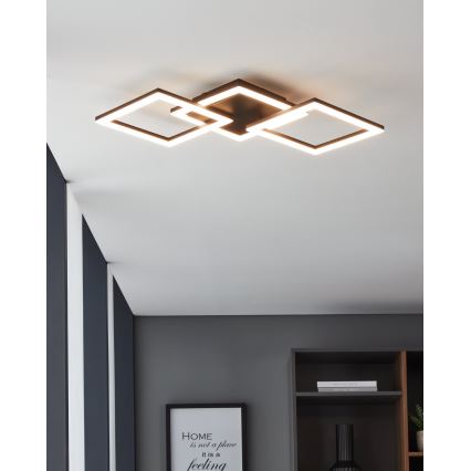 Eglo 31775 - LED Stmívatelné stropní svítidlo PARANDAY-Z LED/32,4W/230V 3000-6500K černá