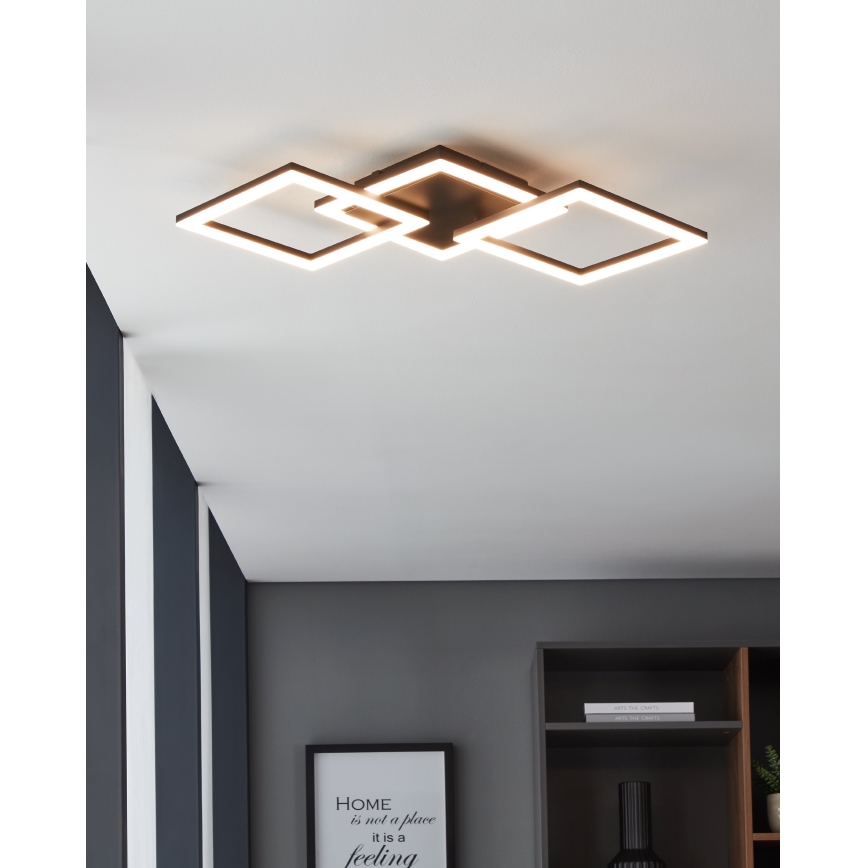 Eglo 31775 - LED Stmívatelné stropní svítidlo PARANDAY-Z LED/32,4W/230V 3000-6500K černá