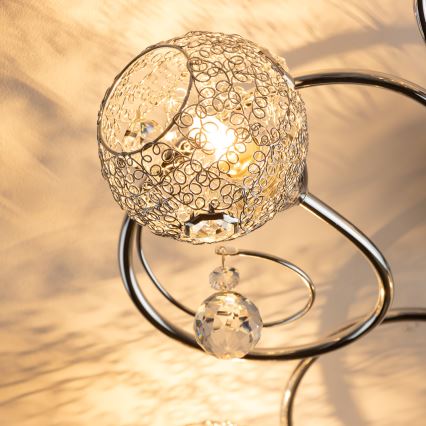 Eglo 32103 - LED Přisazený lustr VELAGO 5xG9/33W/230V lesklý chrom