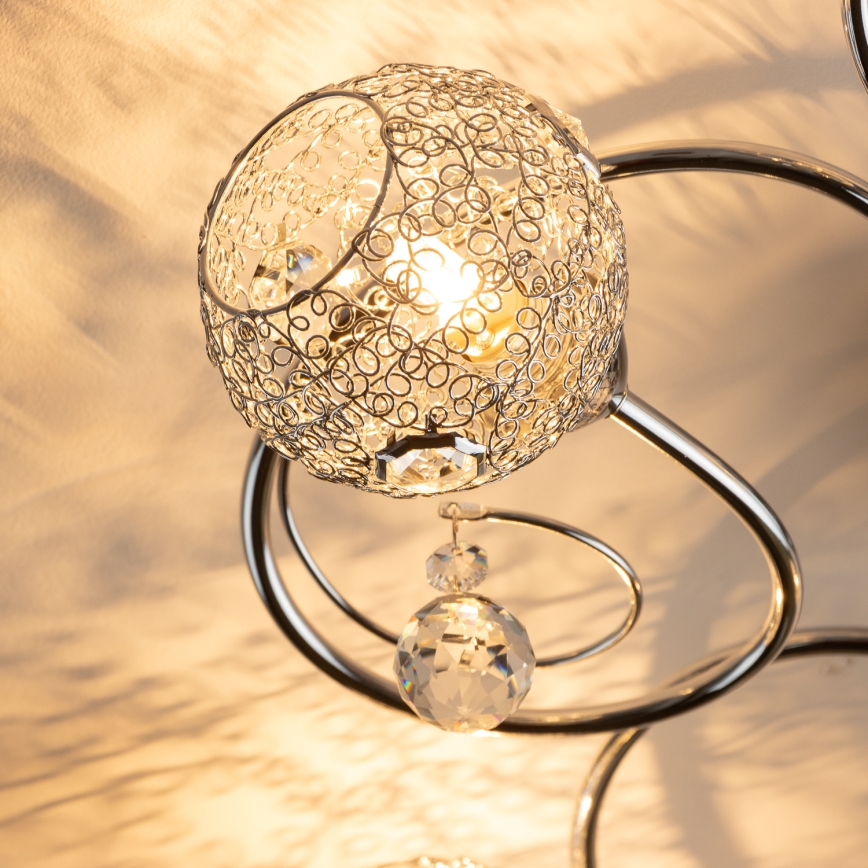 Eglo 32103 - LED Přisazený lustr VELAGO 5xG9/33W/230V lesklý chrom