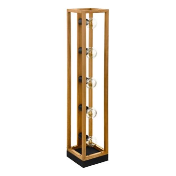 Eglo 32148 - Stojací lampa BLACKCROWN 5xE27/40W/230V hnědá