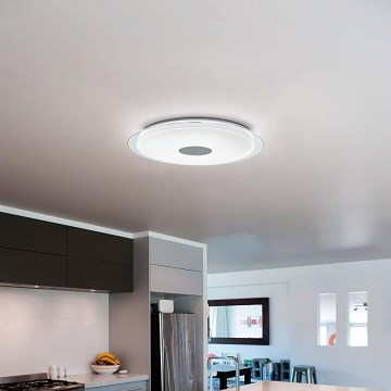 Eglo 32344 - LED RGBW Stmívatelné stropní svítidlo LANCIANO-C LED/53W/230V 2700-6500K + dálkové ovládání