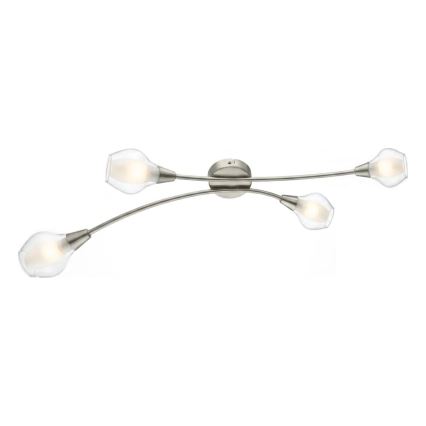Eglo 32594 - Stropní svítidlo ARNADO 4xG9/33W/230V matný chrom