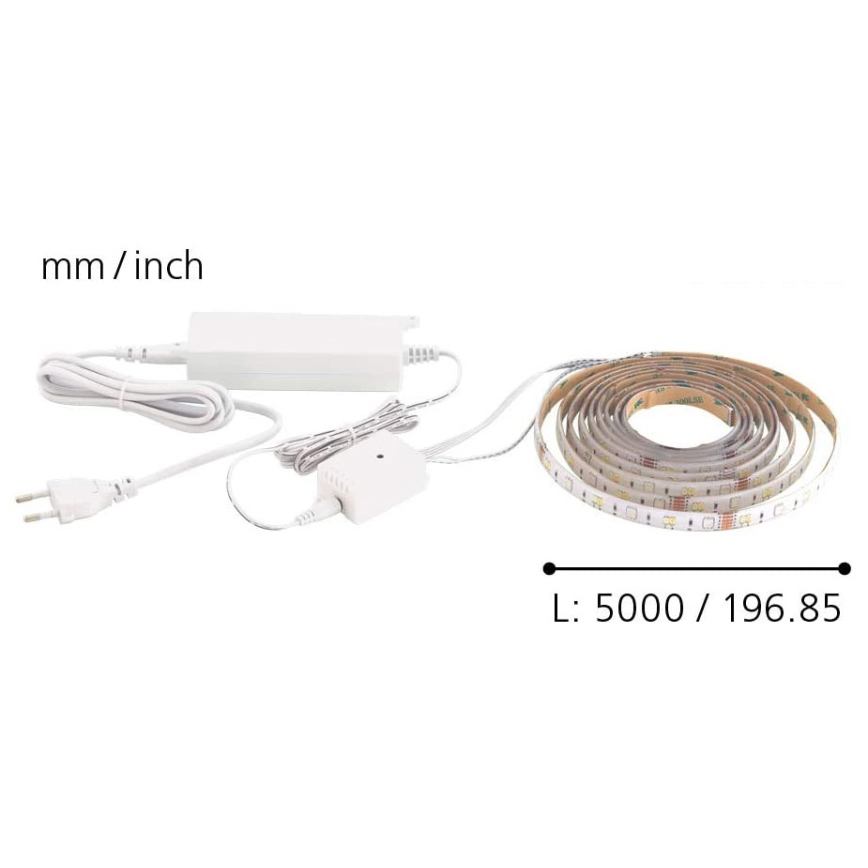 Eglo - LED RGB CCT Pásek 5m STRIPE-C LED/16W/230V