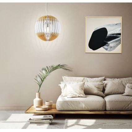 Eglo 32847 - Lustr na lanku OLMERO 1xE27/60W/230V