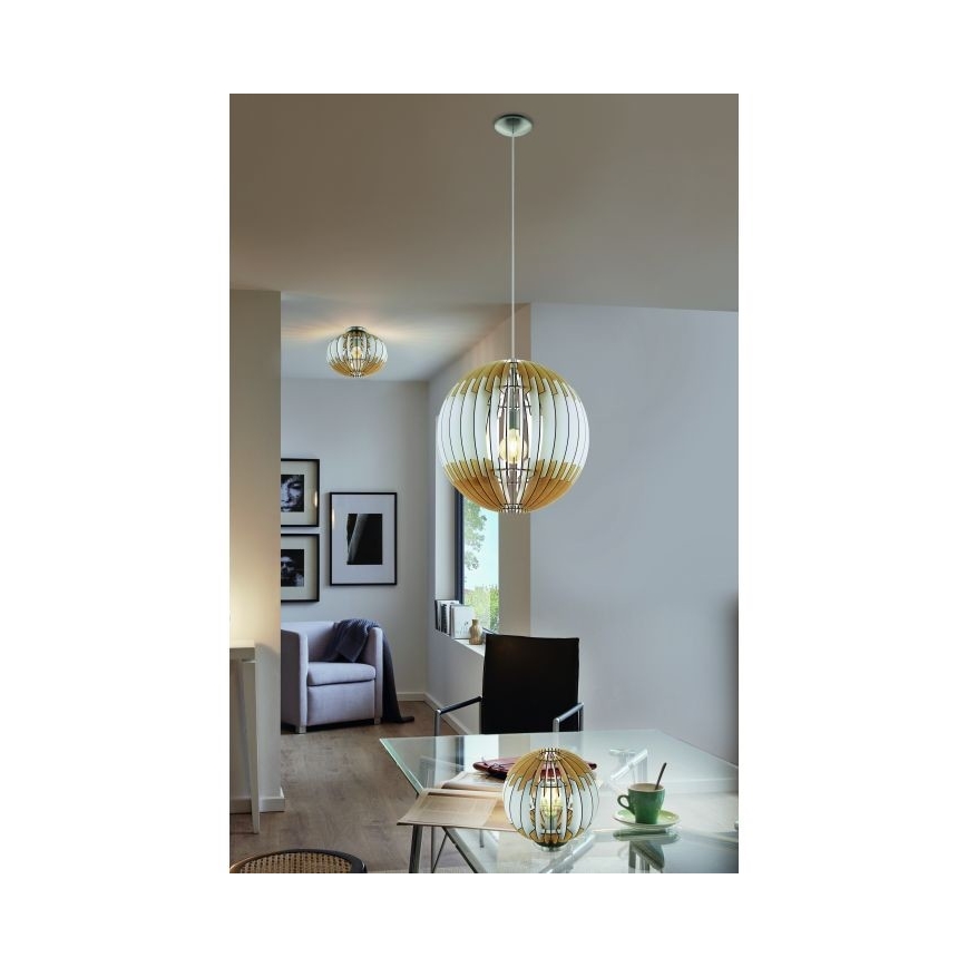 Eglo 32848 - Stolní lampa OLMERO 1xE27/60W/230V