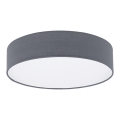 Eglo 32893 - Stropní svítidlo REVILLA 1xE27/40W/230V tm. šedá