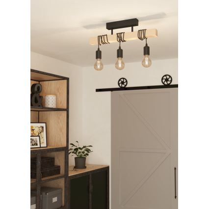 Eglo - Lustr přisazený TOWNSHEND 3xE27/60W/230V
