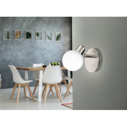 Eglo 32925 - LED Stmívatelné nástěnné bodové svítidlo COMBA 1xE14/6W/230V matný chrom