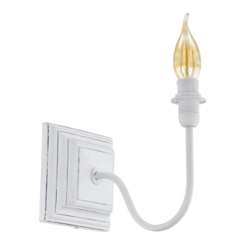 Eglo 33001 - Nástěnná lampa 1xE14/40W/230V bílá