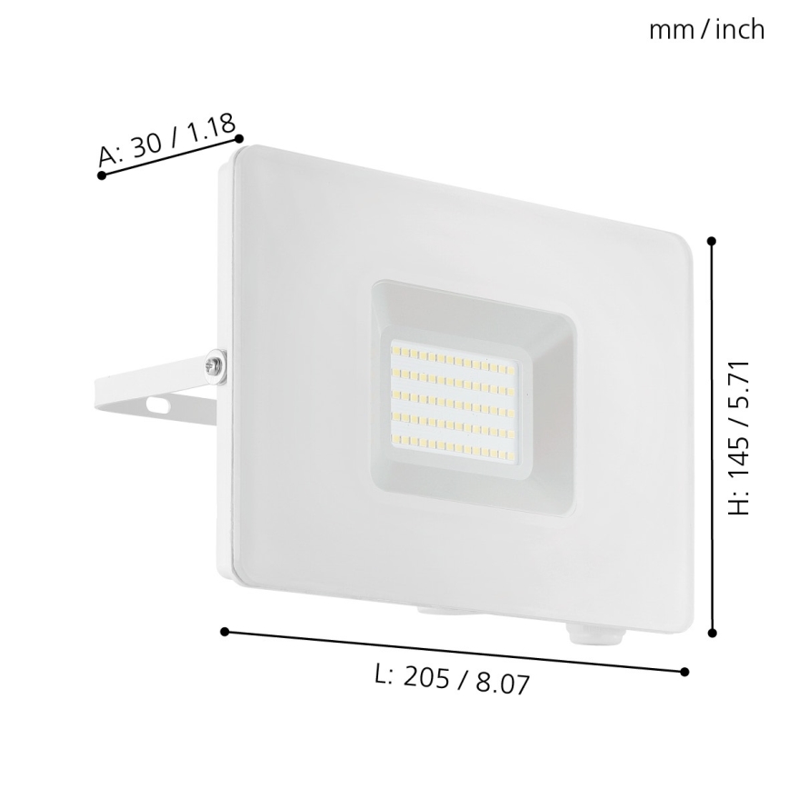 Eglo - LED reflektor LED/50W/230V IP65