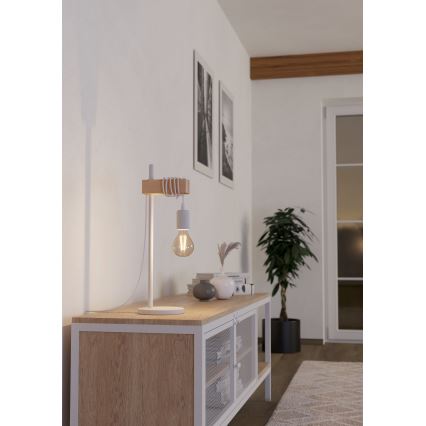 Eglo - Stolní lampa TOWNSHEND 1xE27/10W/230V