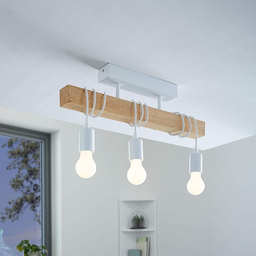 Eglo - Lustr přisazený TOWNSHEND 3xE27/60W/230V
