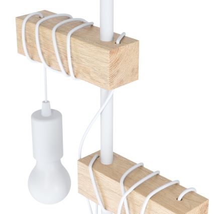 Eglo - Stojací lampa TOWNSHEND 2xE27/10W/230V