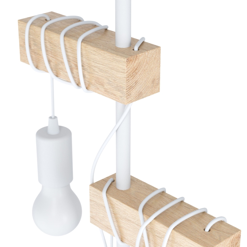 Eglo - Stojací lampa TOWNSHEND 2xE27/10W/230V