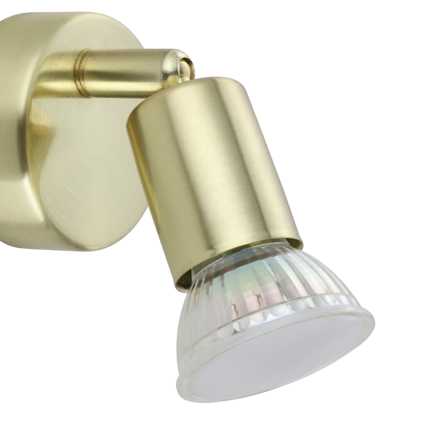 Eglo - LED Nástěnné bodové svítidlo 1xGU10/2,8W/230V 3000K zlatá