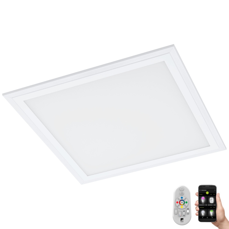 Eglo 33206 - LED RGBW Stmívatelné stropní svítidlo SALOBRENA-C LED/16W/230V + dálkové ovládání