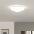 Eglo 33219 - LED RGBW Stmívatelné stropní svítidlo GIRON-C LED/17W/230V pr. 30 cm bílá