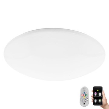 Eglo 33221 - LED RGBW Stmívatelné stropní svítidlo TOTARI LED/34W/230V + dálkové ovládání