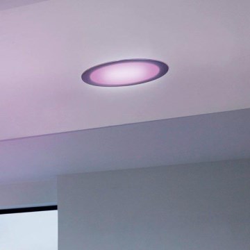 Eglo 33317 - LED RGBW Stmívatelné podhledové svítidlo FUEVA-C LED/15,6W/230V 2700-6500K pr. 22,5 cm