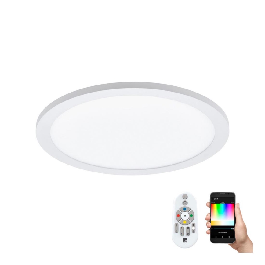 Eglo 33341 - LED RGBW Stmívatelné stropní svítidlo SARSINA-C LED/16W/230V 2700-6500K pr. 30 cm + dálkové ovládání