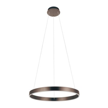 Eglo 33483 - LED Lustr na lanku ALCAZABA 2xLED/18W/230V 3000K pr. 55 cm bronzová