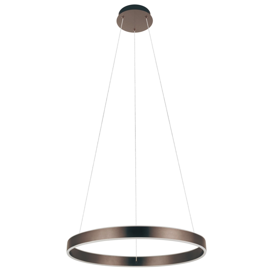 Eglo 33483 - LED Lustr na lanku ALCAZABA 2xLED/18W/230V 3000K pr. 55 cm bronzová