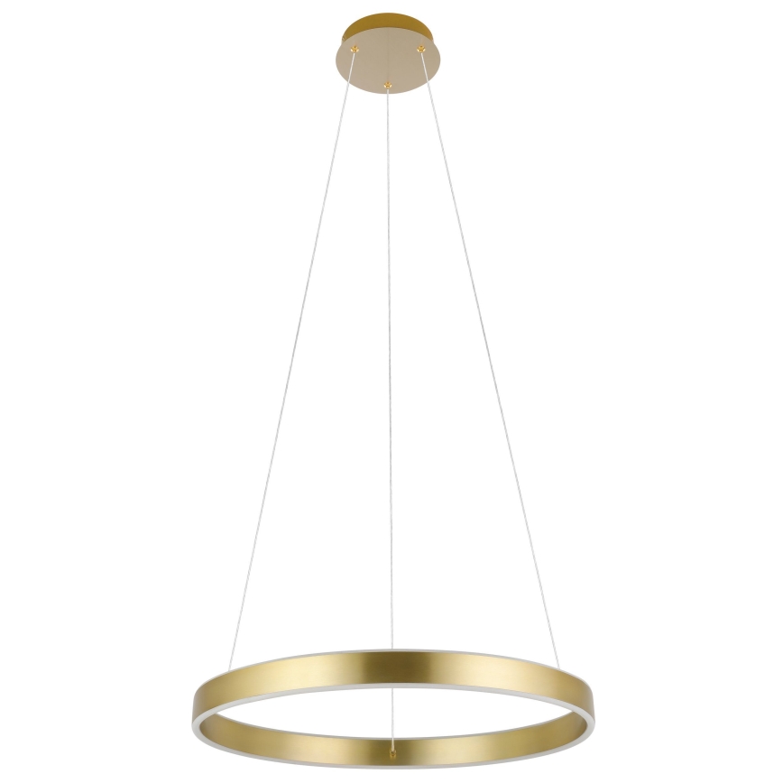 Eglo 33484 - LED Lustr na lanku ALCAZABA 2xLED/18W/230V 3000K pr. 55 cm zlatá