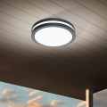 Eglo 33571 - LED Stmívatelné koupelnové stropní svítidlo LOCANA-C LED/14W/230V IP44 antaracit