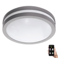 Eglo 33572 - LED Stmívatelné koupelnové svítidlo LOCANA-C LED/14W/230V IP44 stříbrná