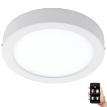 Eglo 33575 - LED Stmívatelné koupelnové svítidlo ARGOLIS-C LED/16,5W/230V IP44 bílá