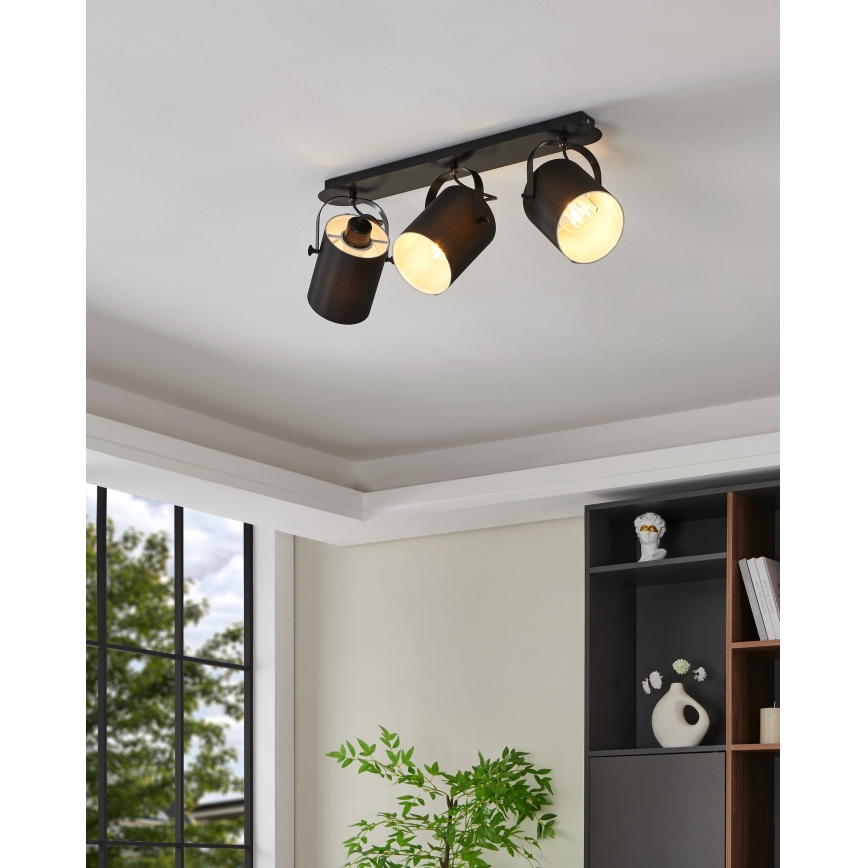 Eglo 33647 - Bodové svítidlo VILLABATE 3xE27/10W/230V