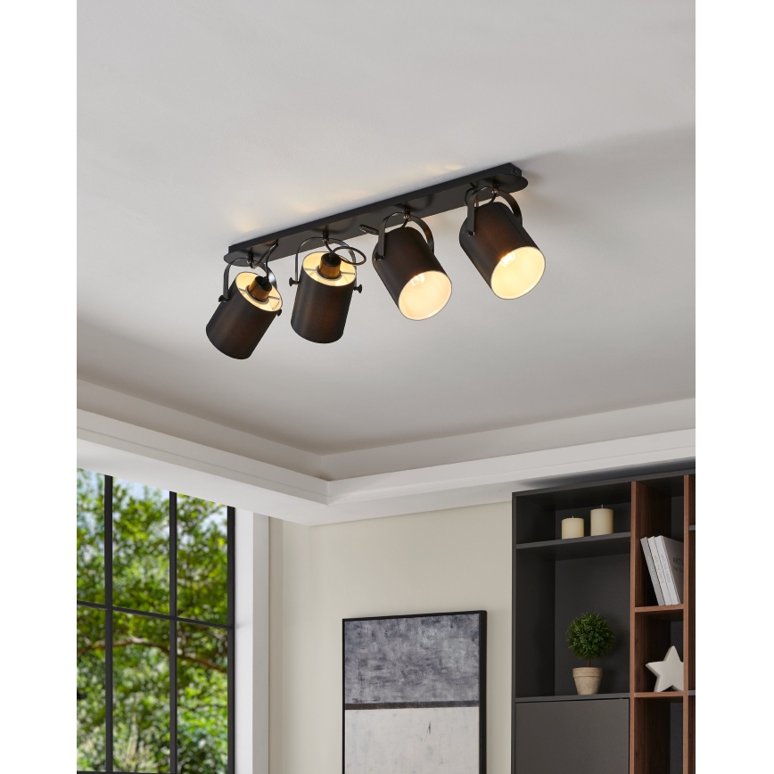 Eglo 33648 - Bodové svítidlo VILLABATE 4xE27/10W/230V