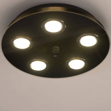 Eglo 33805 - LED Stropní svítidlo GRATTINO 5xGU10/2,8W/230V
