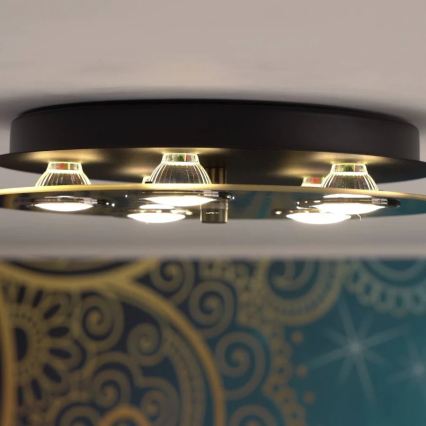 Eglo 33805 - LED Stropní svítidlo GRATTINO 5xGU10/2,8W/230V