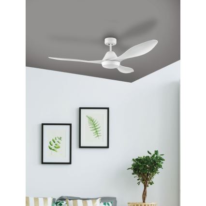 Eglo 35015 - LED Stropní ventilátor ANTIBES LED/18W/230V + DO