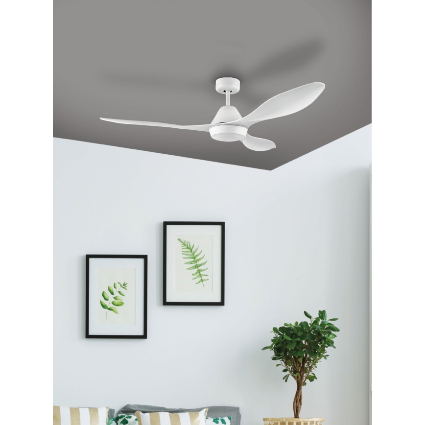 Eglo - LED Stropní ventilátor LED/18W/230V + DO