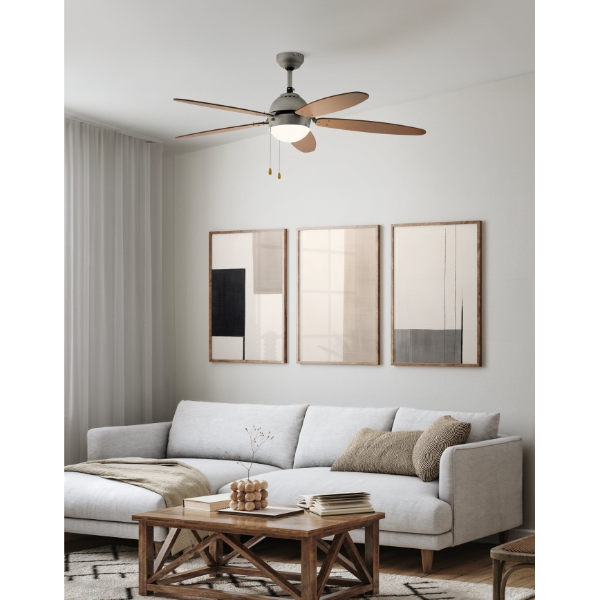 Eglo - Stropní ventilátor 1xE14/60W/230V