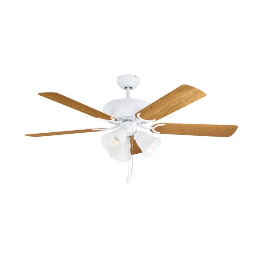 Eglo - Stropní ventilátor 3xE27/40W/230V bílá