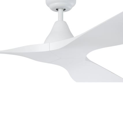 Eglo - Stropní ventilátor pr. 132 cm bílá + dálkové ovládání