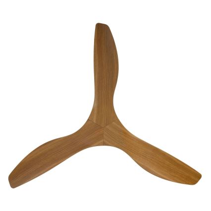 Eglo - Stropní ventilátor pr. 132 cm hnědá + dálkové ovládání