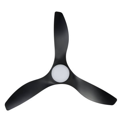 Eglo - LED Stropní ventilátor LED/20W/230V 3000/4000/5000K pr. 132 cm černá + dálkové ovládání