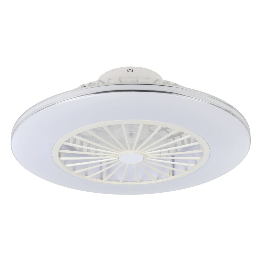 Eglo - LED Stmívatelný stropní ventilátor 3xLED/12,6W/230V pr. 55 cm bílá + dálkové ovládání
