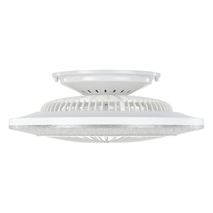 Eglo - LED Stmívatelný stropní ventilátor 3xLED/12,6W/230V 2700-6500K pr. 55 cm bílá + dálkové ovládání