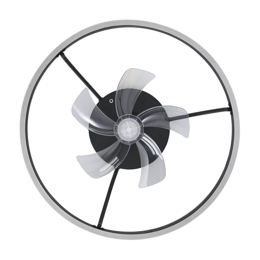 Eglo - LED RGBW Stmívatelný stropní ventilátor LED/36W/230V 3000-6500K černá + dálkové ovládání