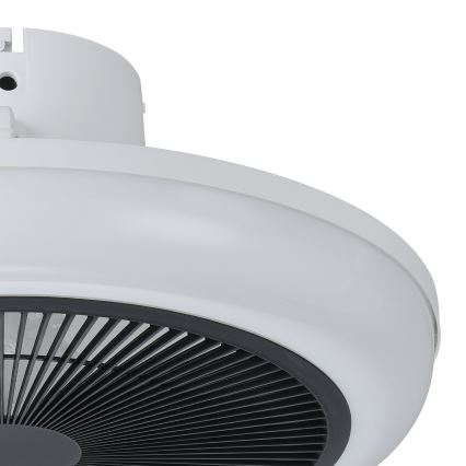Eglo - LED Stmívatelné stropní ventilátor 3xLED/8,5W/230V 2700-6500K pr. 45,5 cm černá + dálkové ovládání