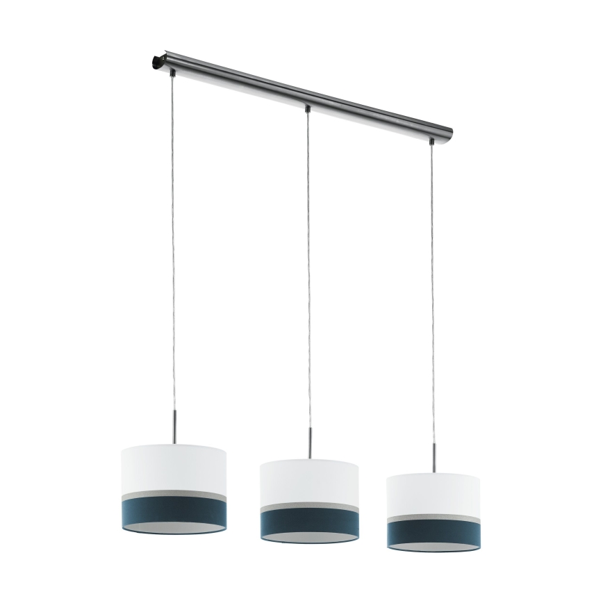 Eglo 38555 - Lustr na lanku SPALTINI 3xE27/60W/230V