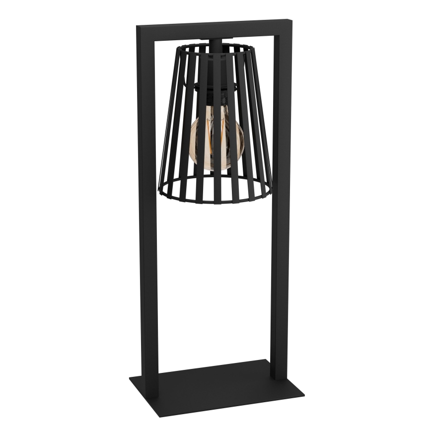 Eglo - Stolní lampa 1xE27/40W/230V černá